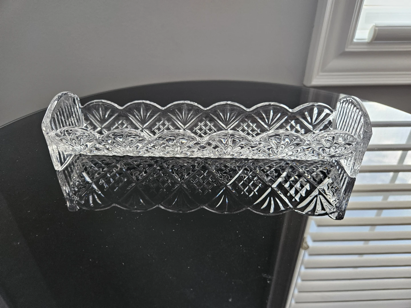 Dublin Crystal Cracker Tray