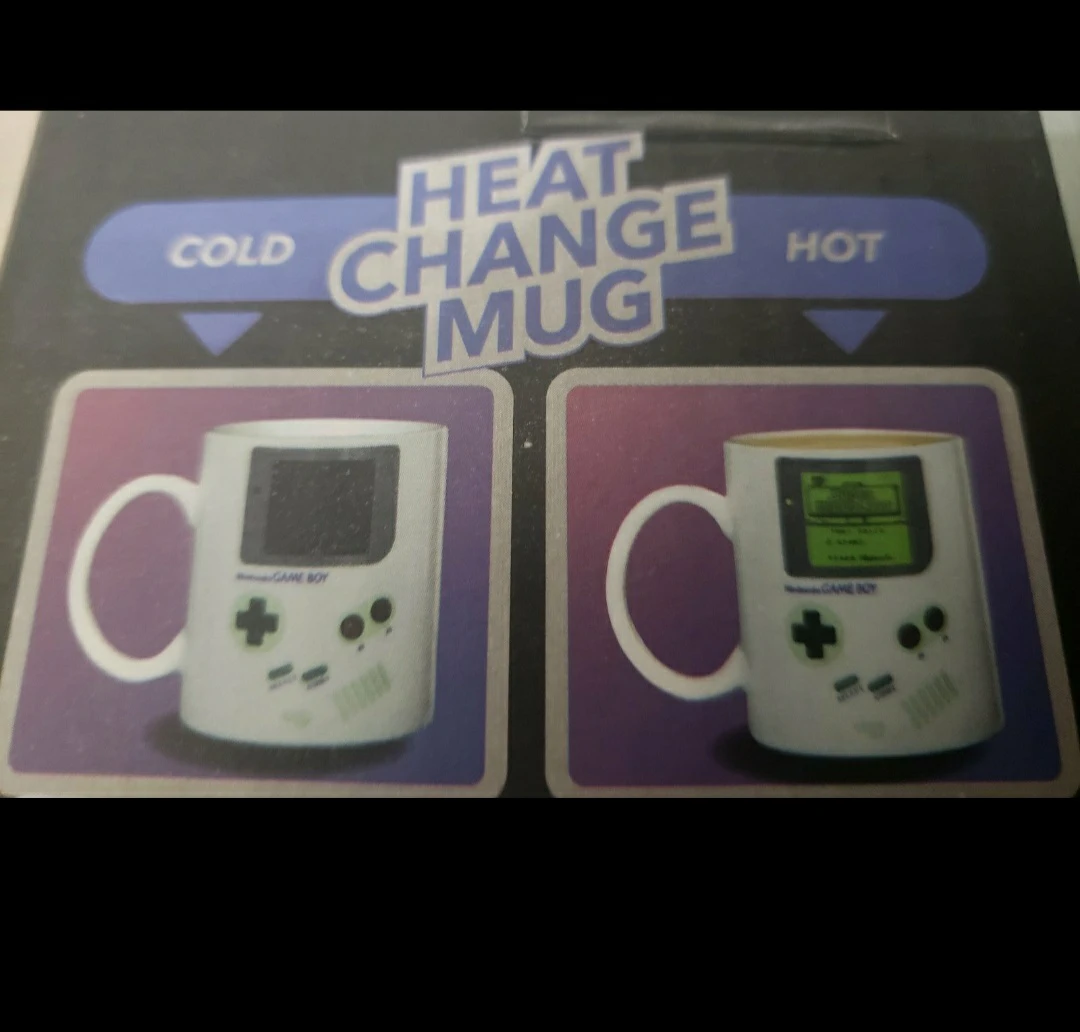 Nintendo Game Boy Heat Change Mug collectible - photo 4