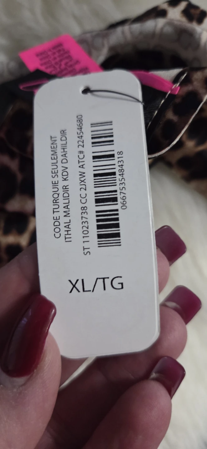 La Senza Leopard Print Thong Panties - XL/TG - photo 3