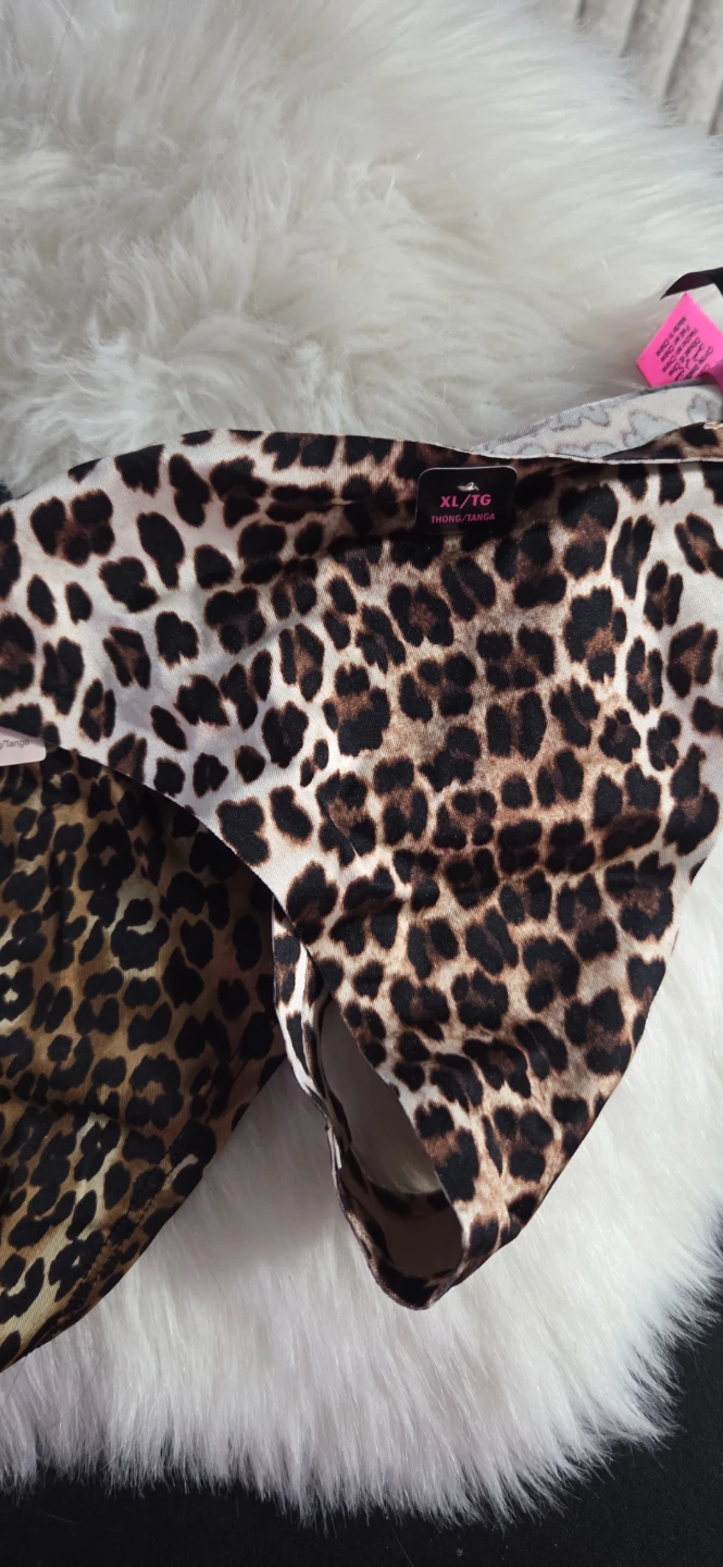 La Senza Leopard Print Thong Panties - XL/TG - photo 4