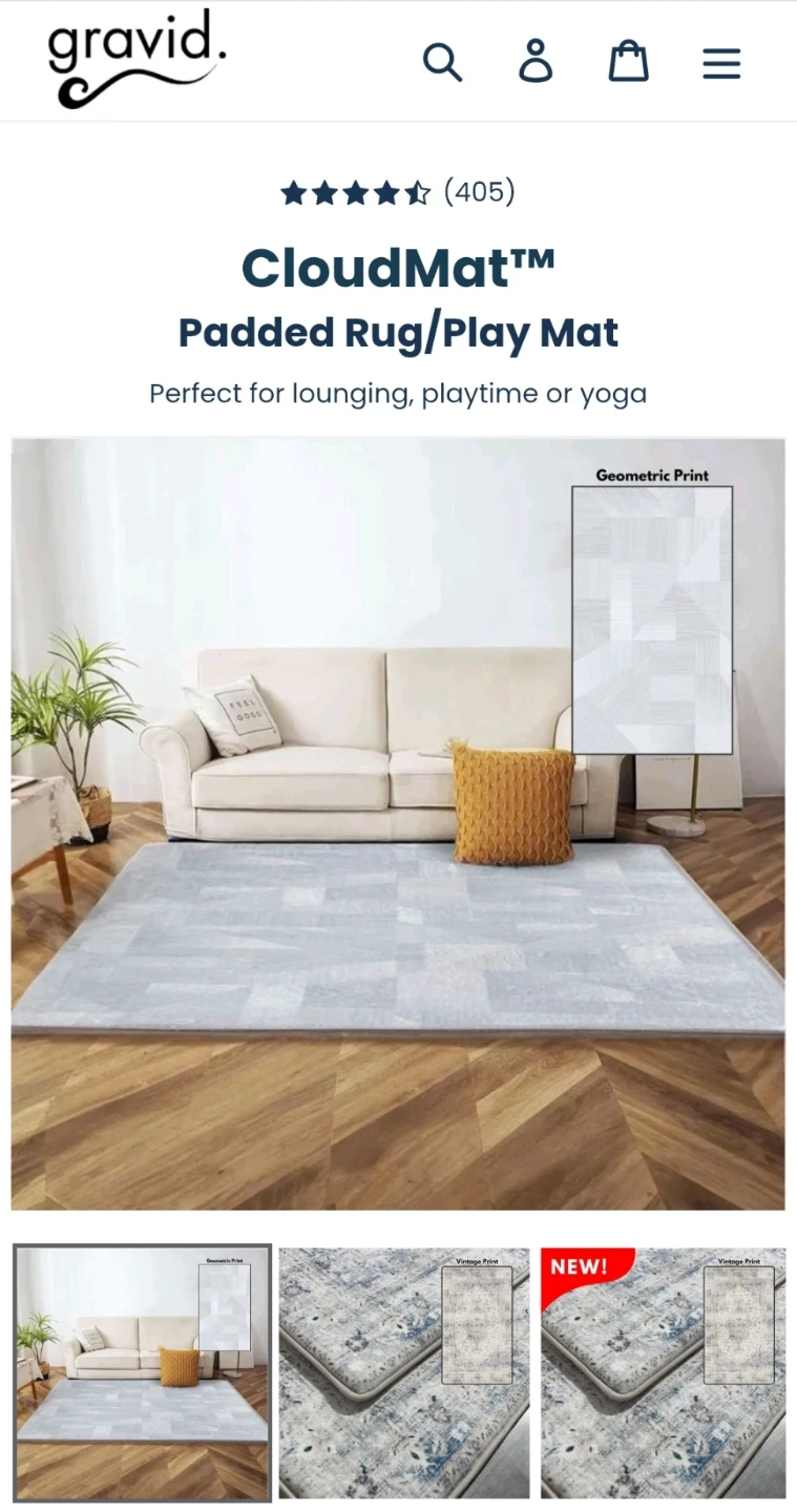 🥕 5’x7’ CloudMat™ by Gravid – Excellent Condition - photo 4