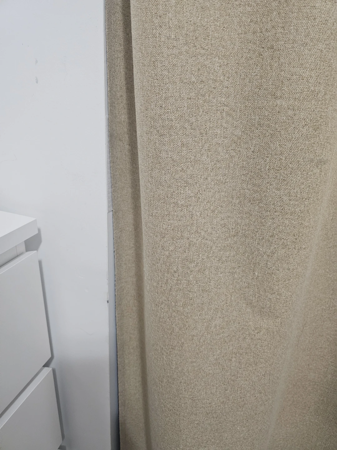Light Beige/Brown Blackout Curtains (2 pieces) - photo 2