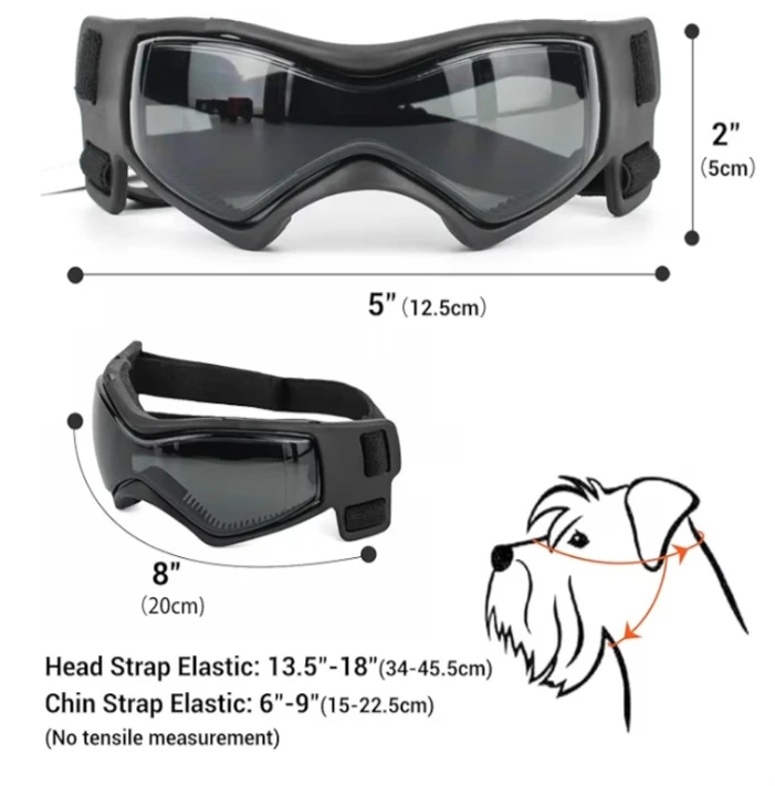 NEW!   Dog Goggles - UV Protection Windproof Sunglasses - photo 3