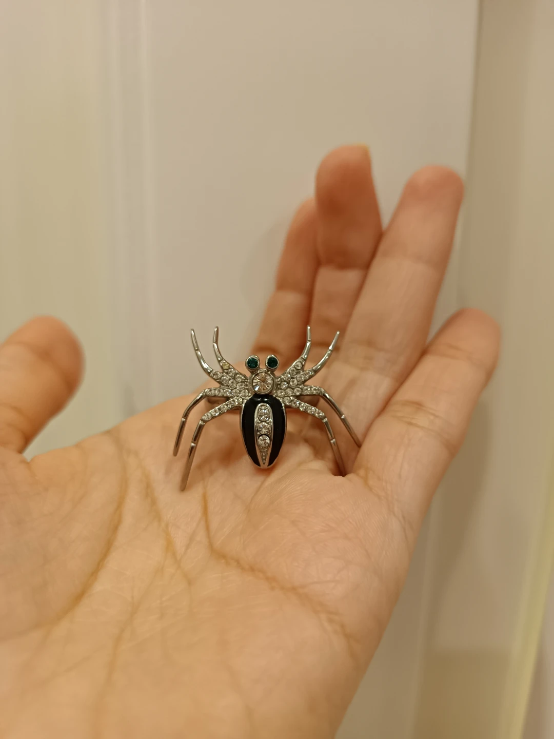 Sparkly Spider Ring، Stainless Steel with 316 stamp. Size 7 & 8 - photo 5