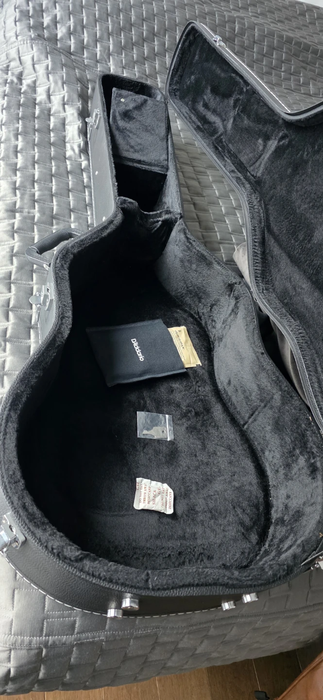 Fender Black Acoustic Guitar Hard Case - photo 3