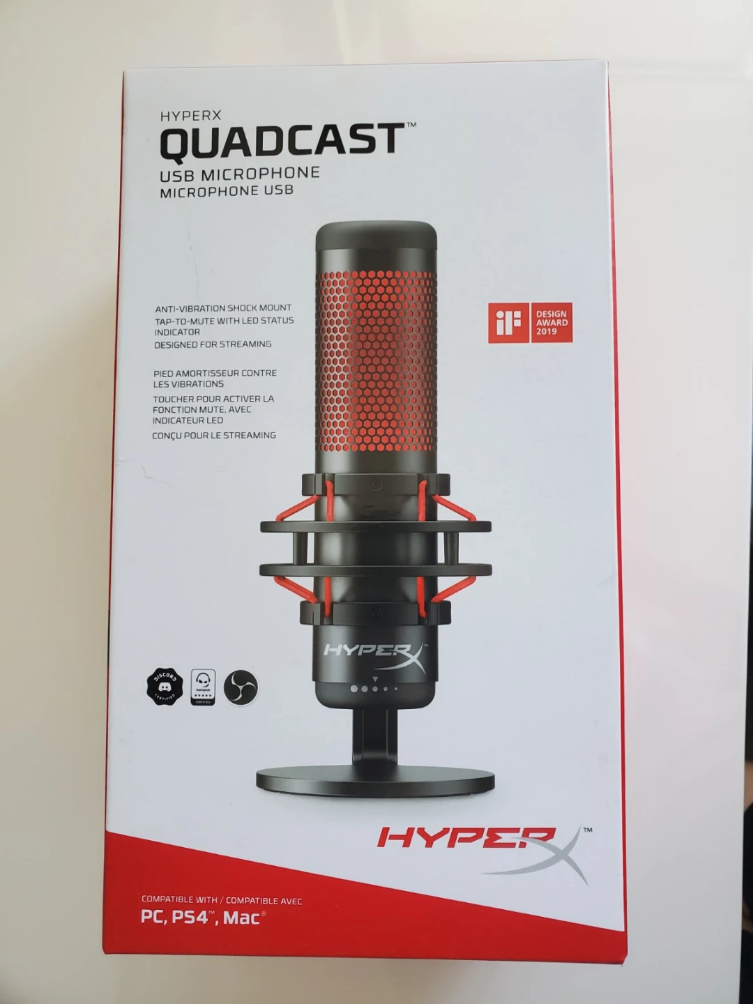 HyperX QuadCast USB Microphone