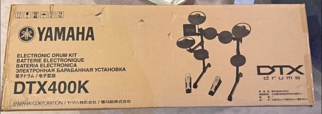 Yamaha DTX-400K Electronic Drum Set 🏆