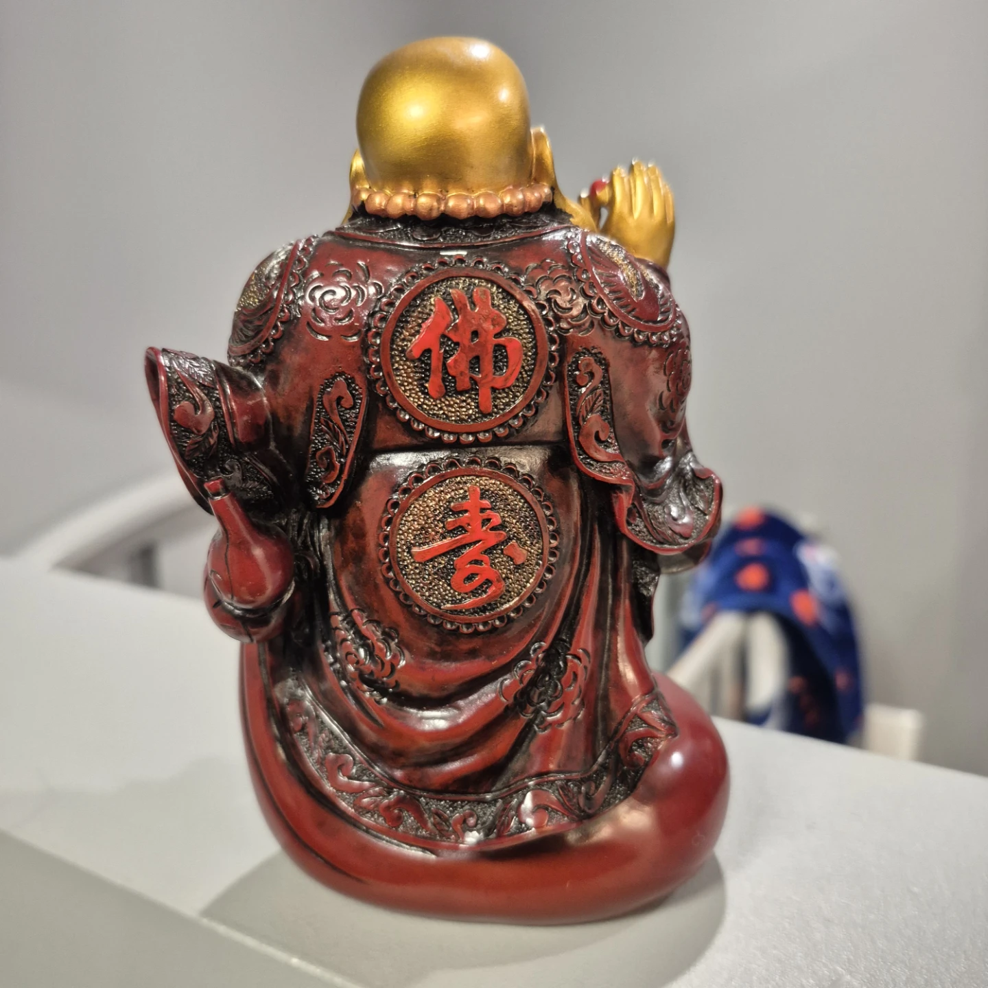 5.5"  Laughing Buddha Statue - photo 5