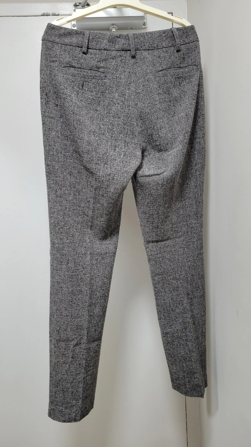 Franco Mirabelli Grey Textured Trousers - photo 2