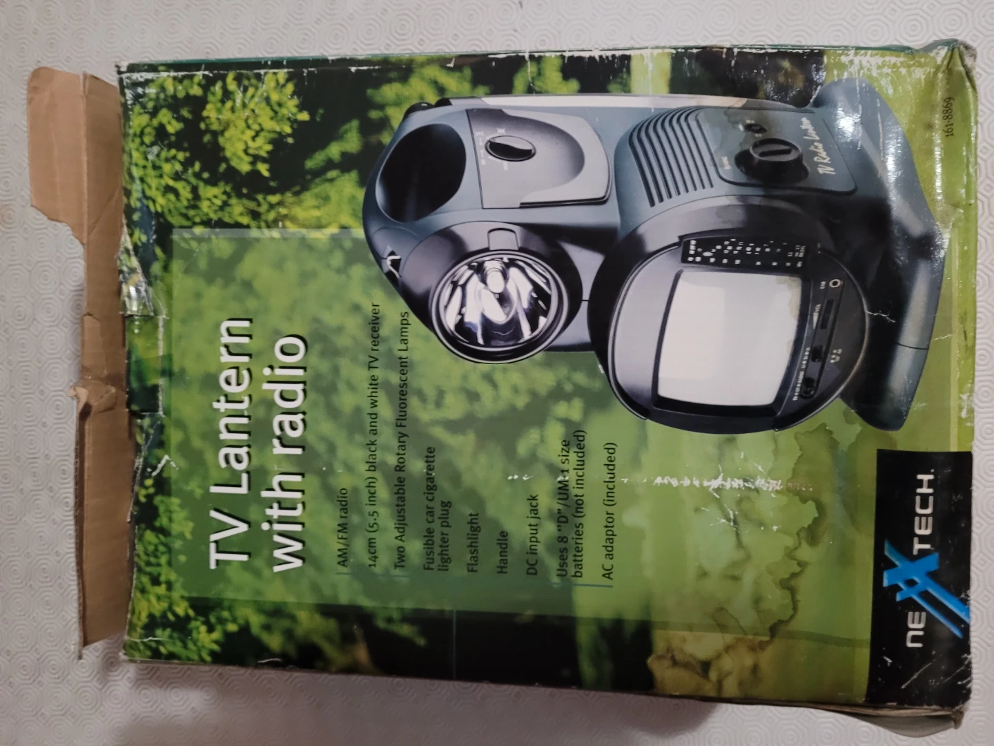 Next Tech TV Lantern with Radio