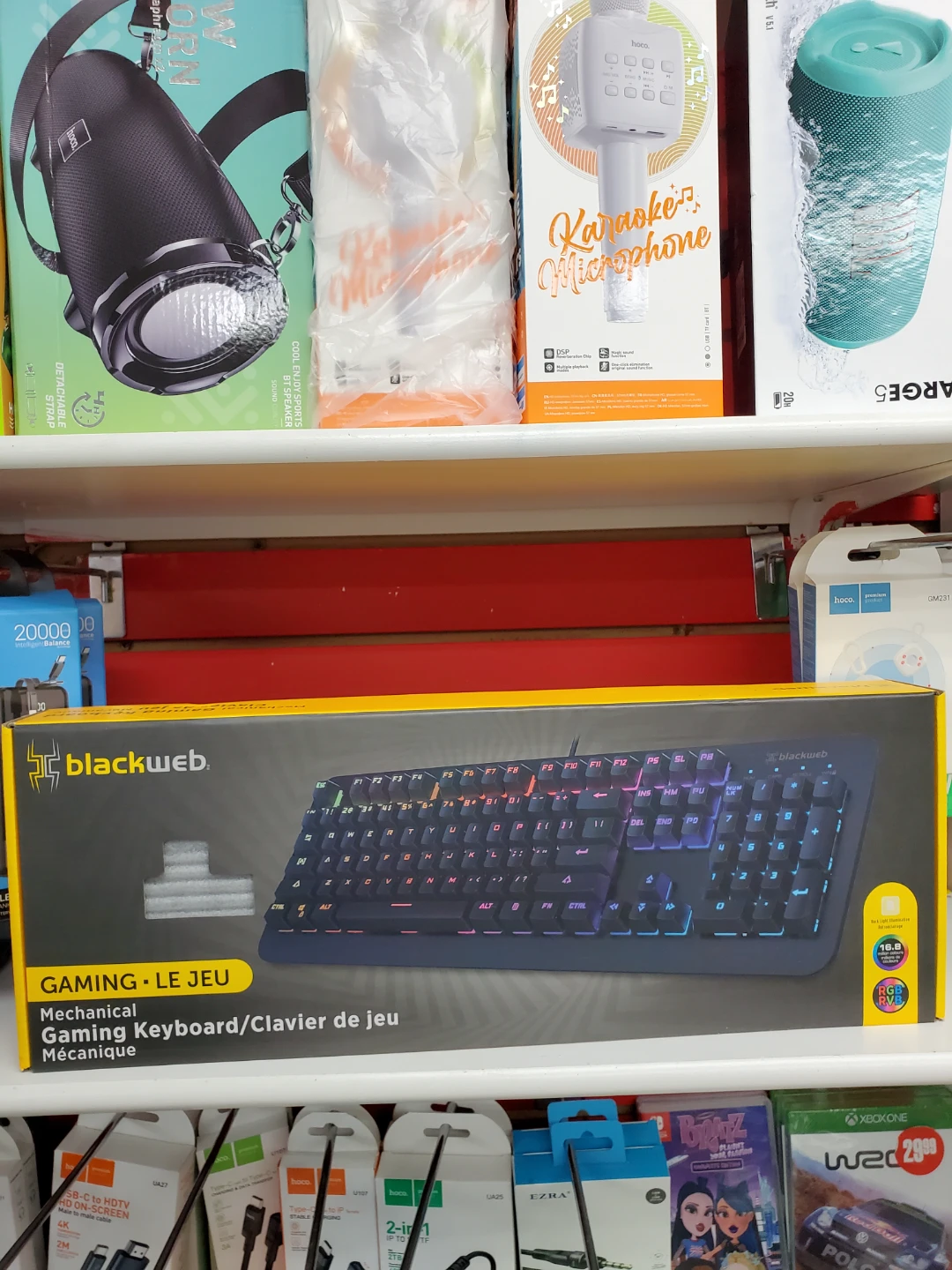 blackweb Wired RGB Mechanical Gaming Keyboard Back Light