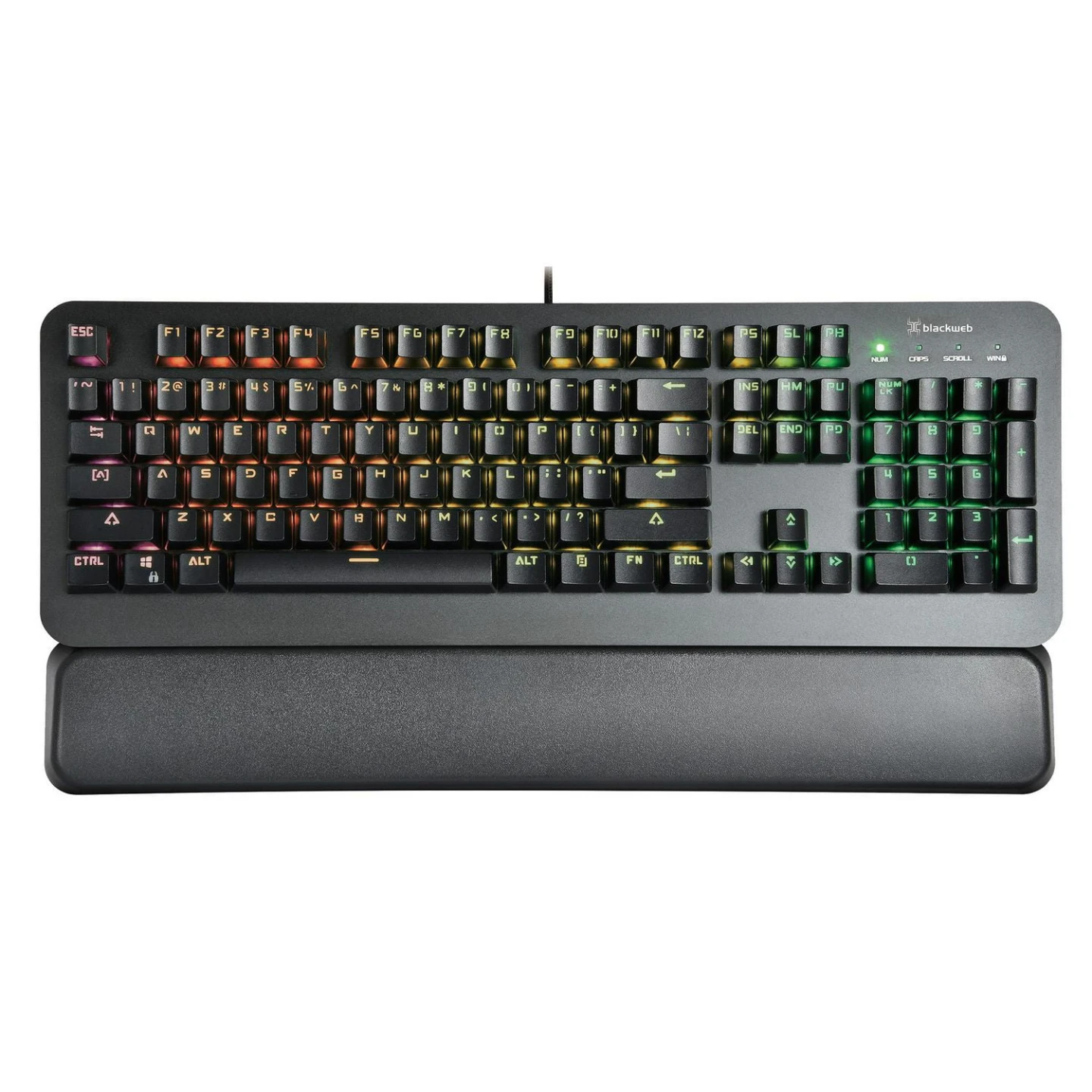 blackweb Wired RGB Mechanical Gaming Keyboard Back Light - photo 3