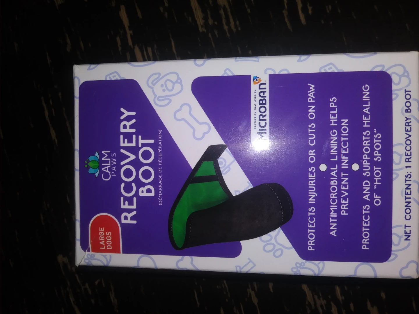 Calm Paws Recovery Boot for Large Dogs