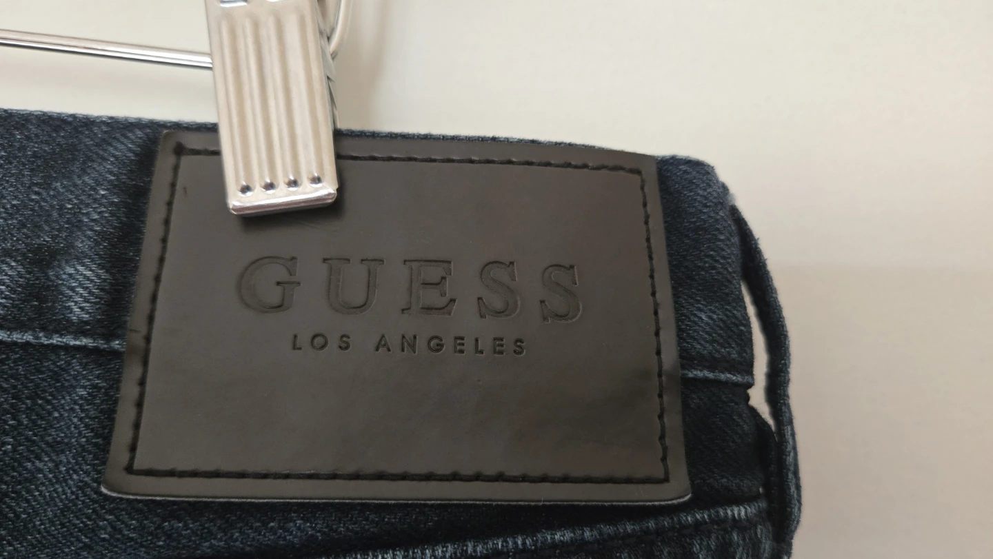 Guess Regular Straight Fit Dark Wash Jeans - photo 3