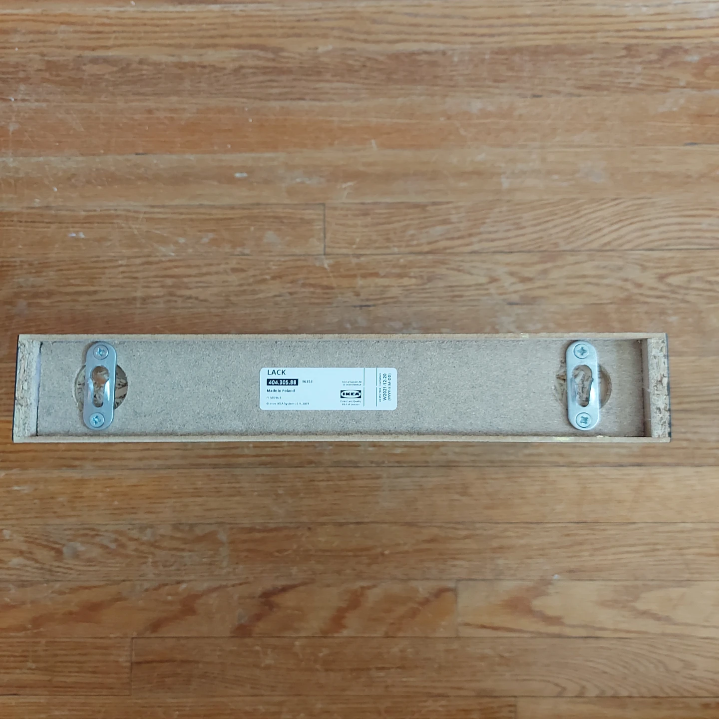 IKEA LACK Black Wall Shelf - photo 4