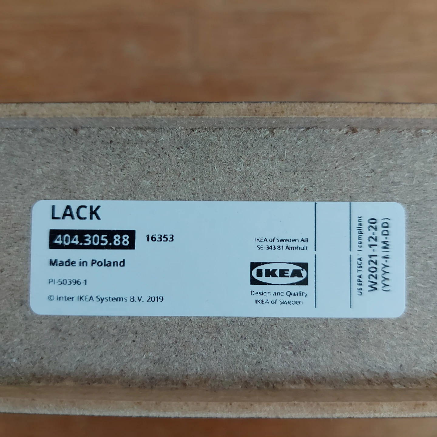 IKEA LACK Black Wall Shelf - photo 5