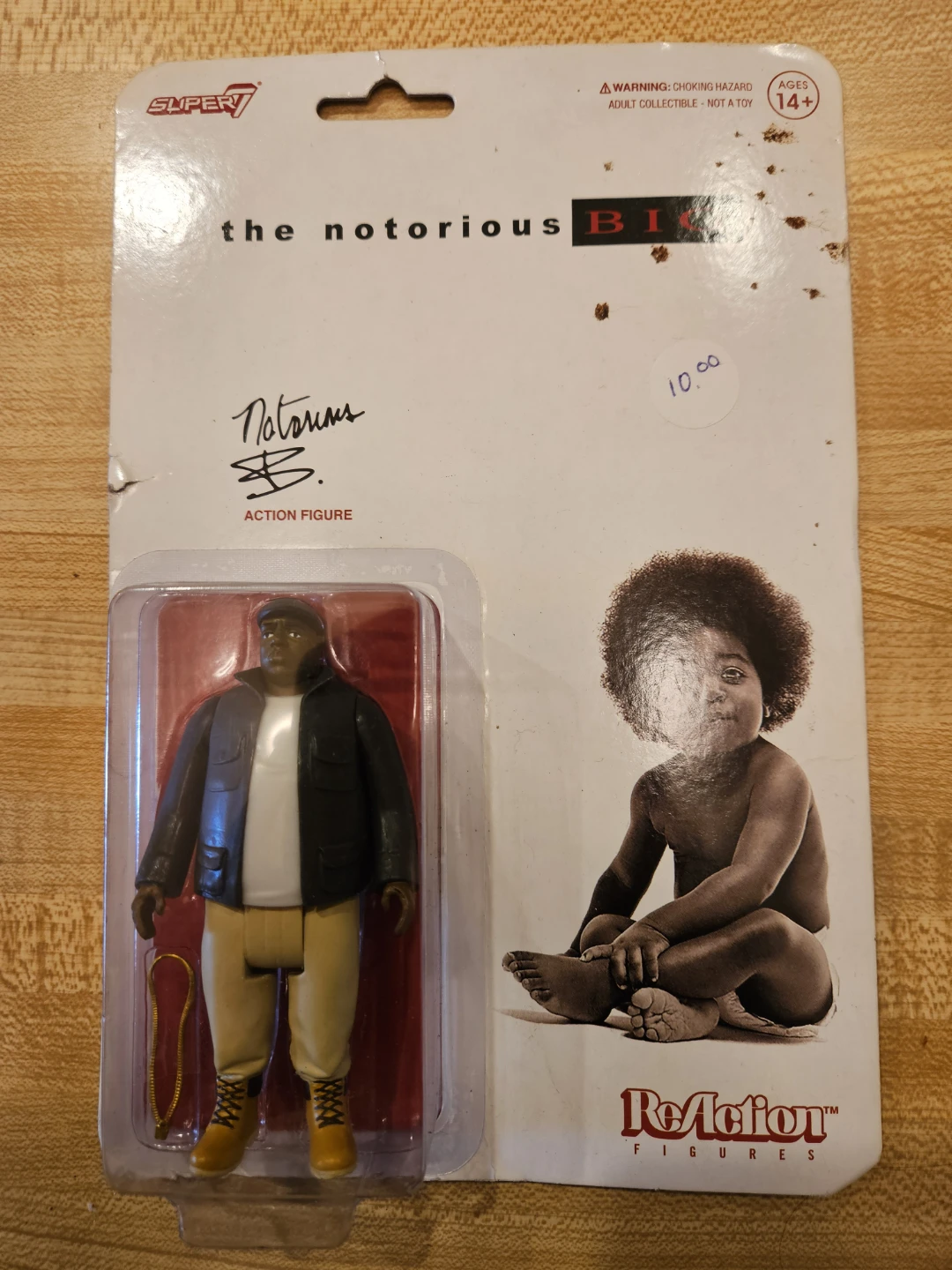 Super7 The Notorious B.I.G. Ready to Die Action Figure
