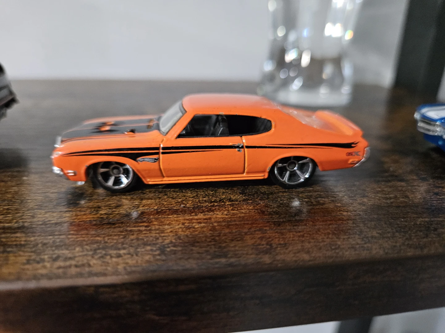 Hot Wheels '70 Buick GSX Orange Die-cast Car