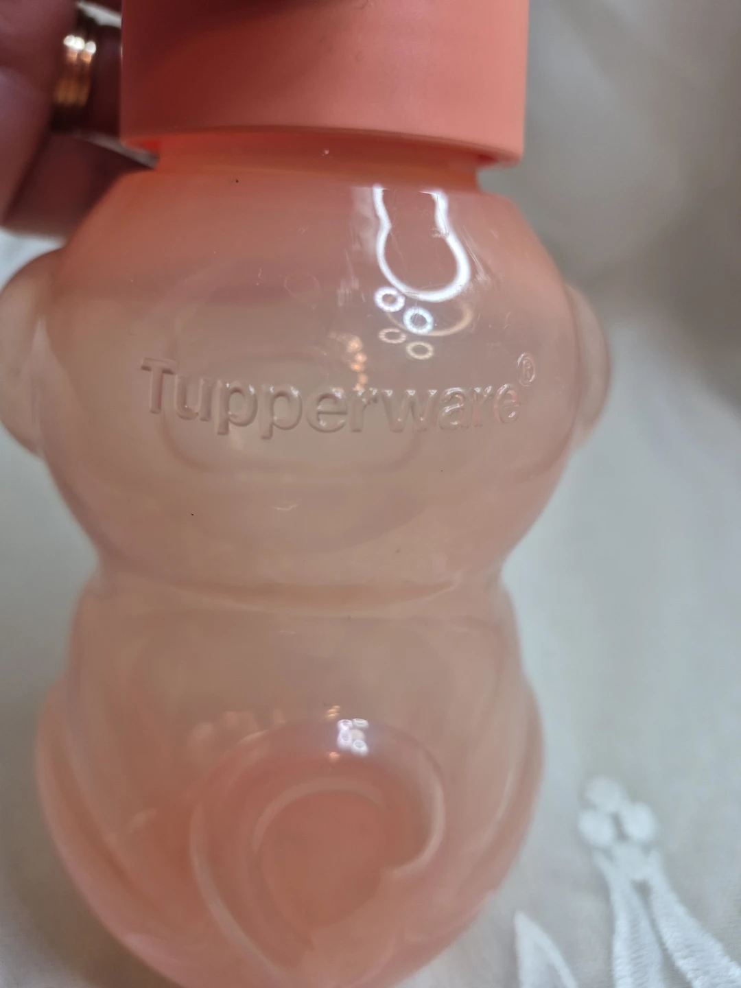 Tupperware Mini Eco Bottle Orange Monkey 350ml 12oz - photo 3