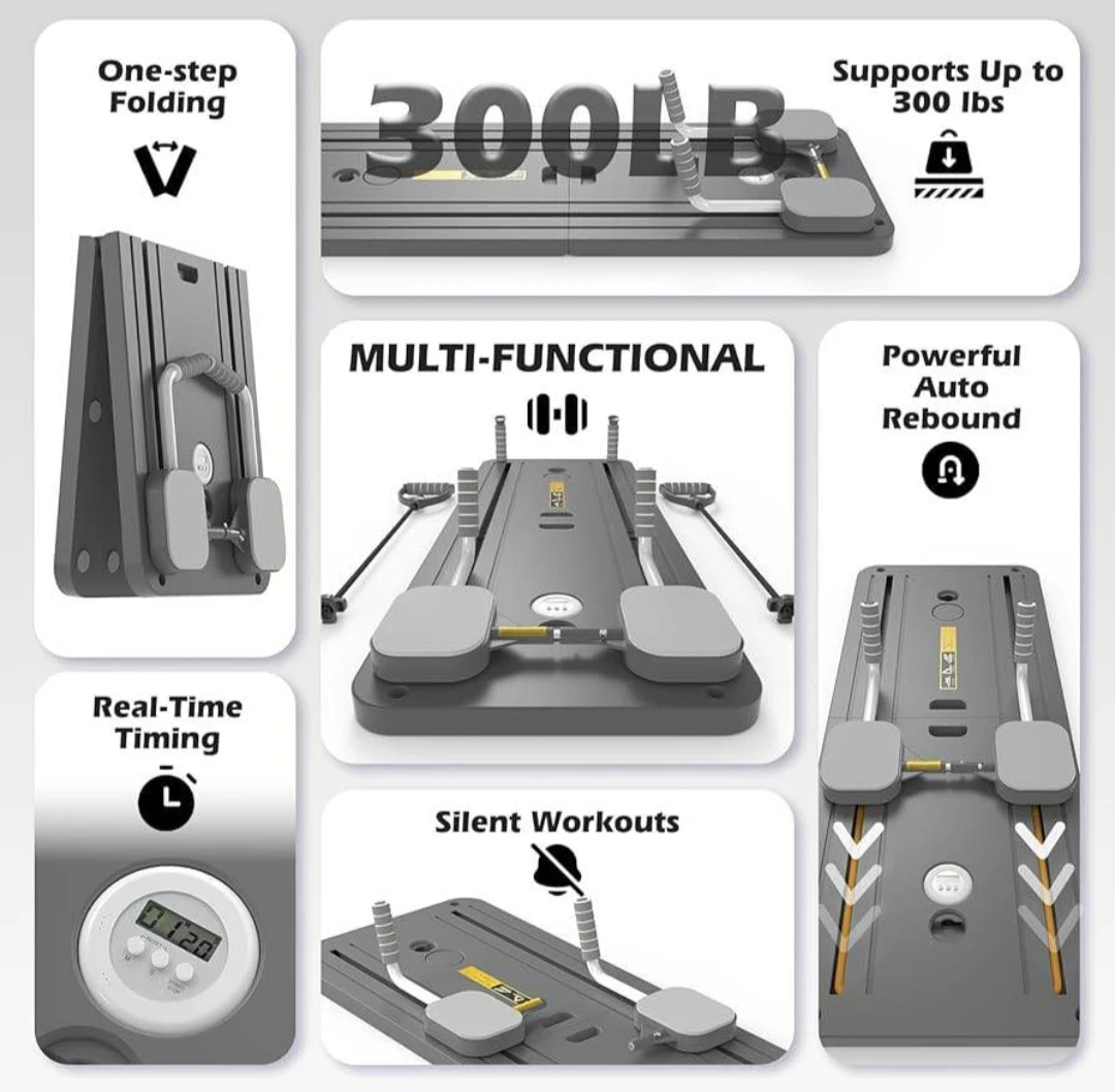 8-in-1 Multifunctional Core Training Fitness Board - photo 3