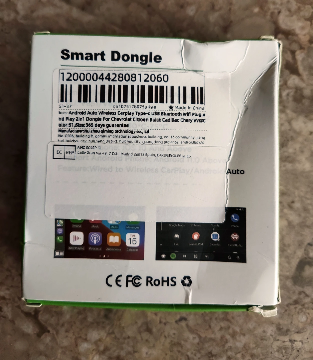 Smart Dongle 2-in-1 Wired to Wireless CarPlay - photo 4