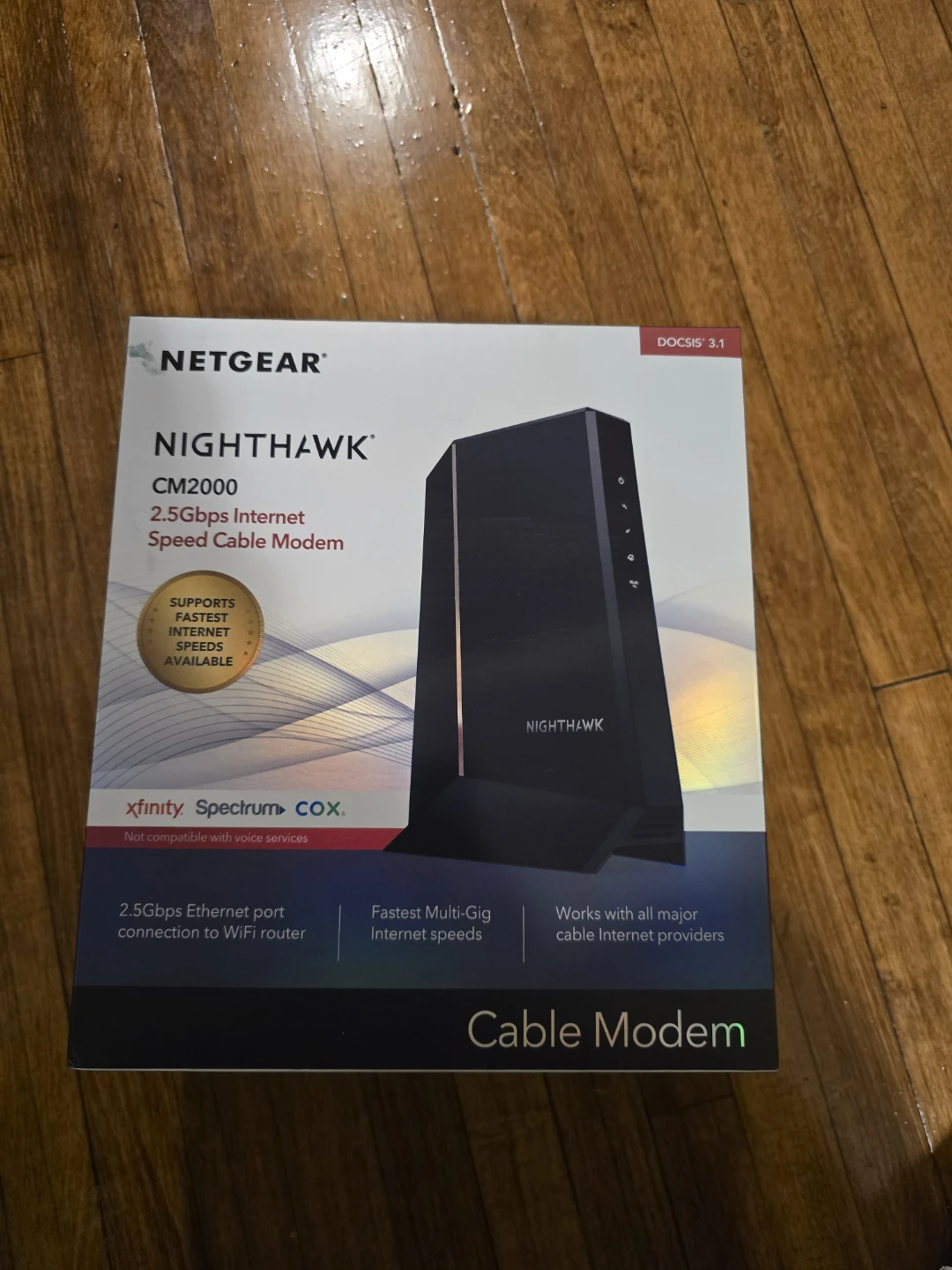 NETGEAR Nighthawk CM2000 2.5Gbps Cable Modem - photo 2
