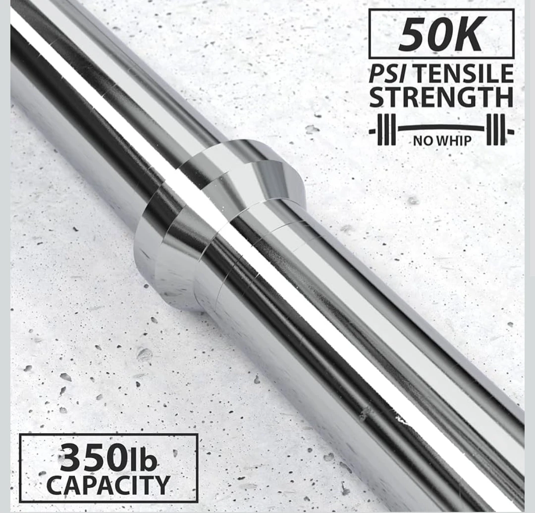 6ft One Inch Barbell with 350lb Capacity - photo 4