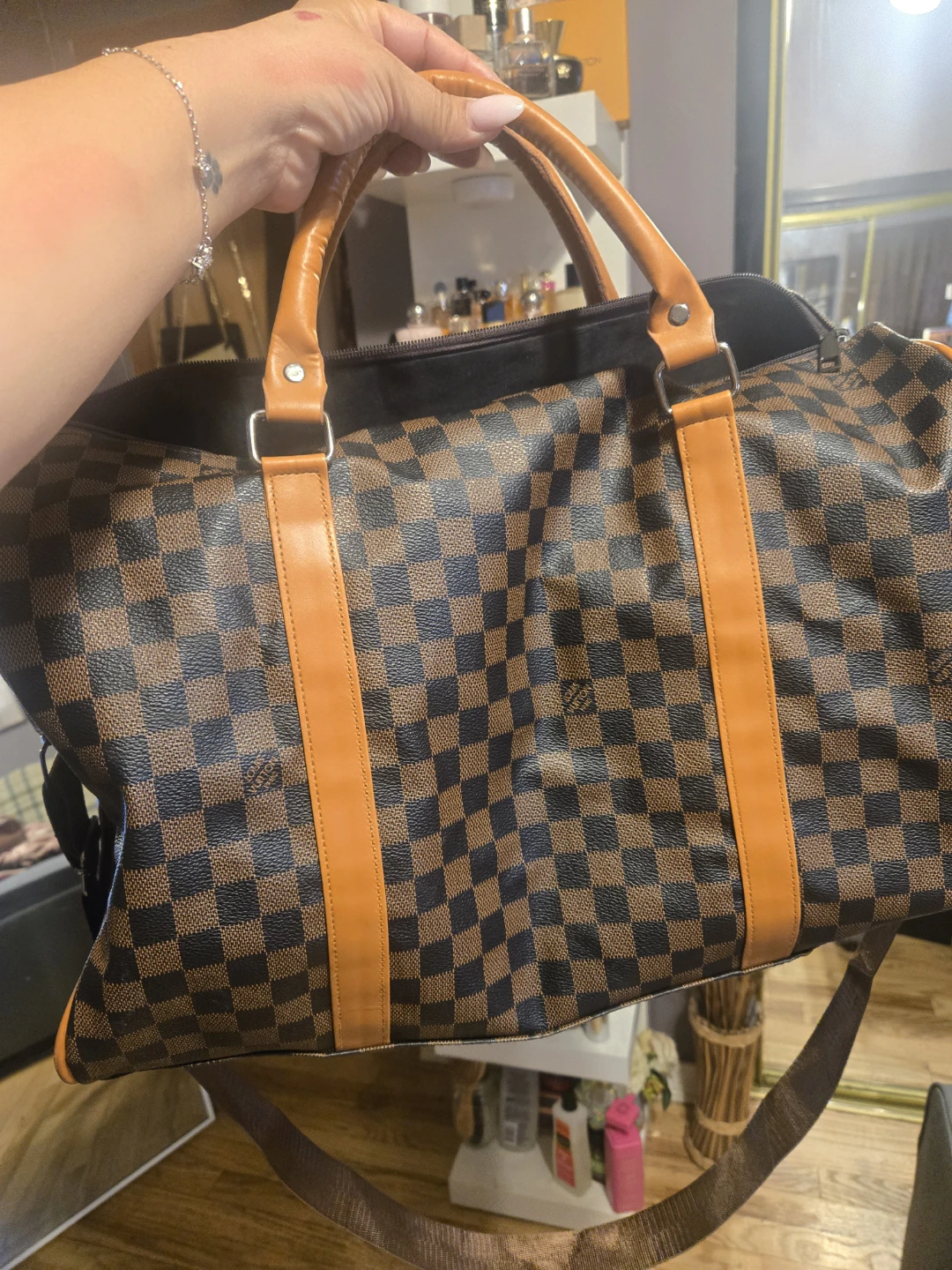 Louis Vuitton Keepall 50 Monogram Canvas Duffle Bag - photo 2