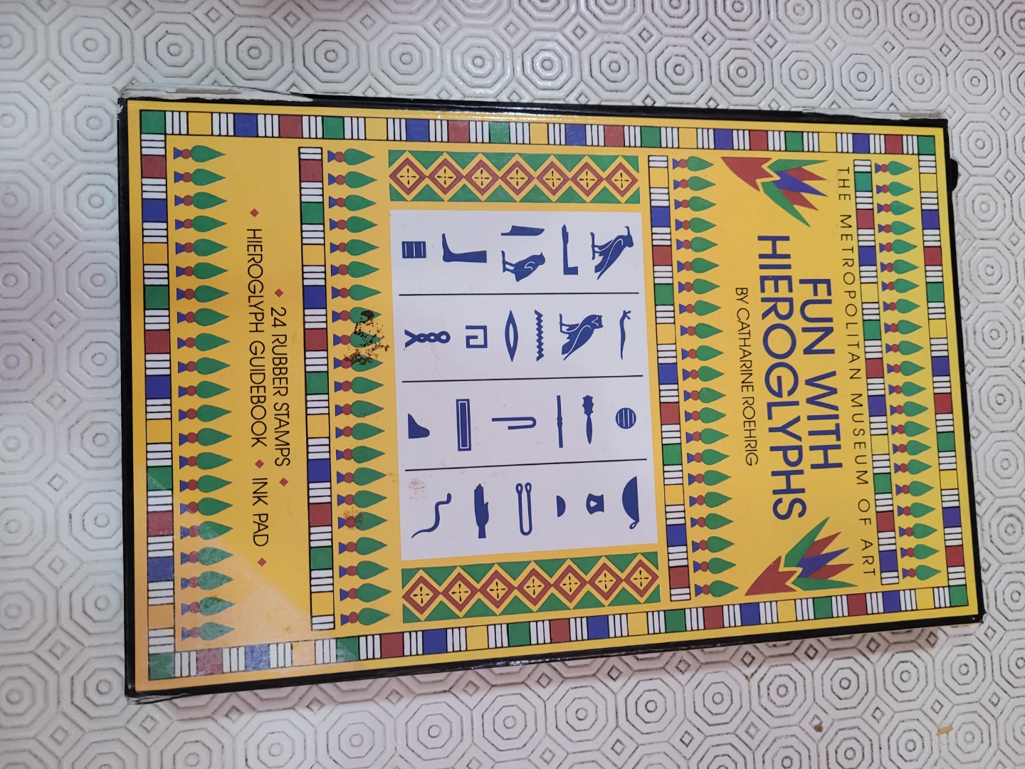 The Metropolitan Museum of Art Fun with Hieroglyphs Kit