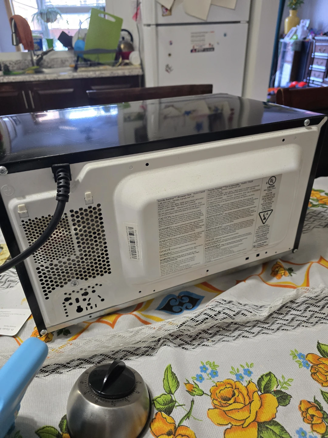 Black Countertop Microwave - photo 3