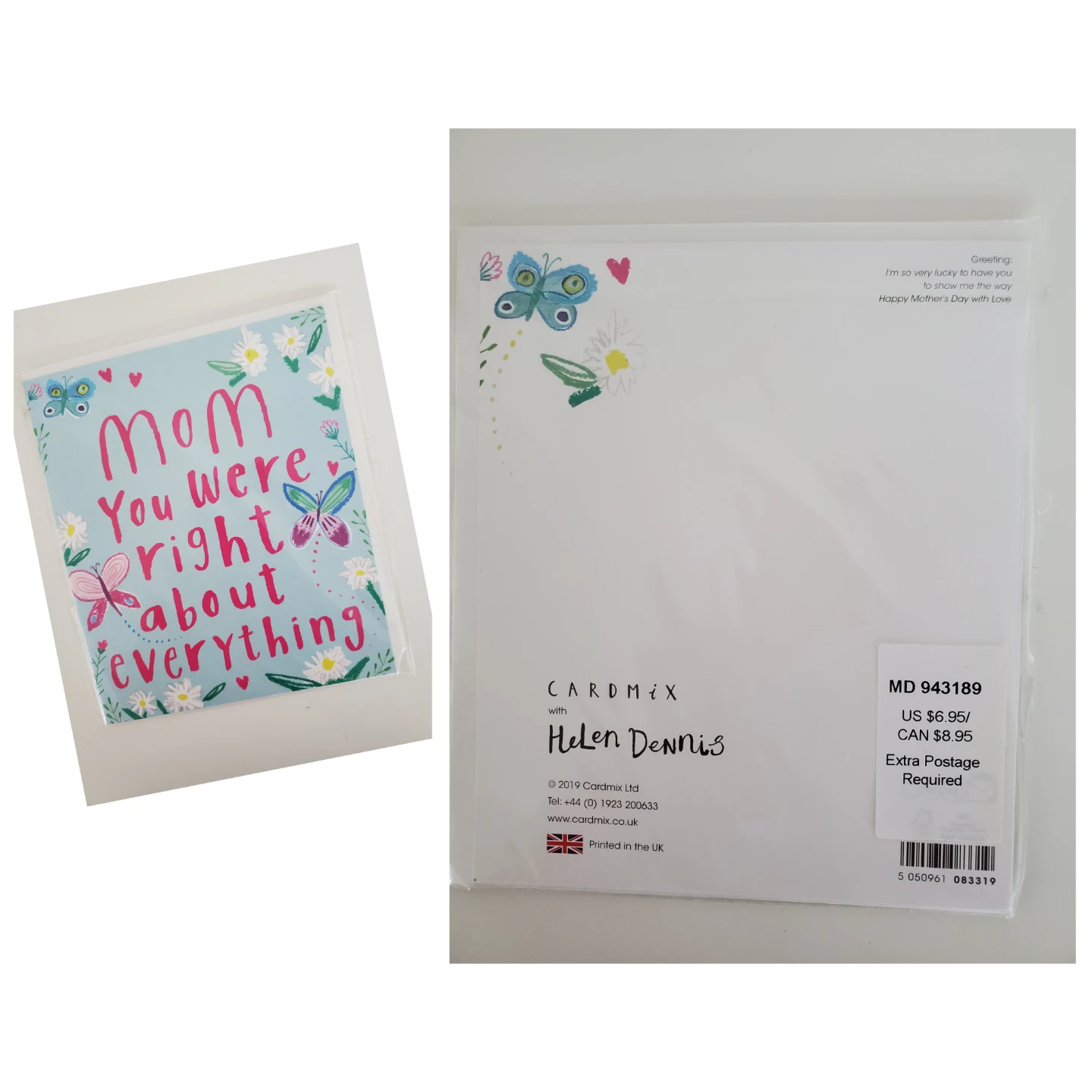 Assorted 5 Mother's Day Cards...New/Sealed - photo 2