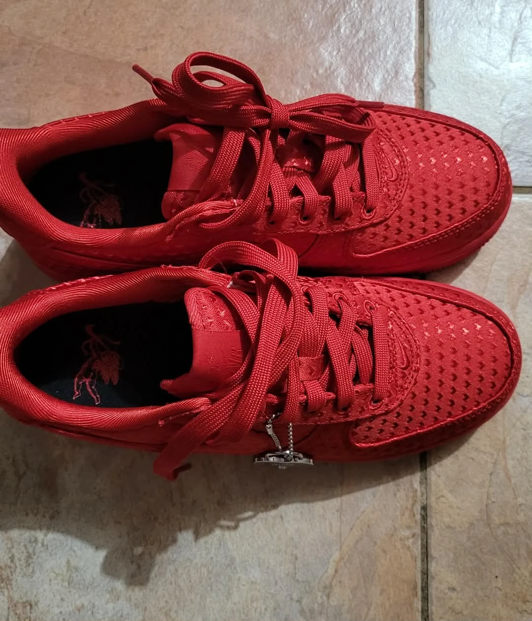 New Nike valentines sneakers pink and red  size 6