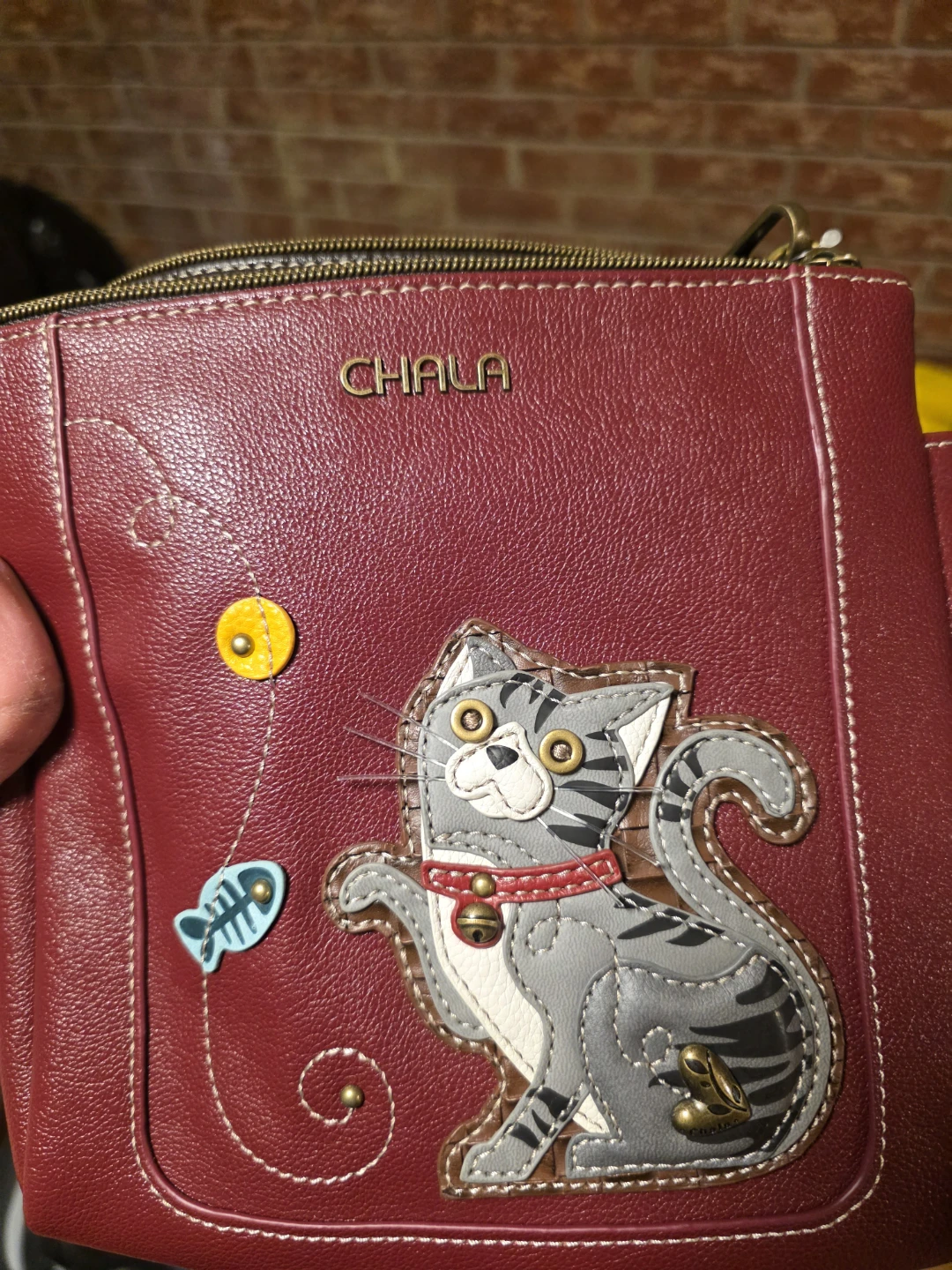 Chala Wallet with Cat Design