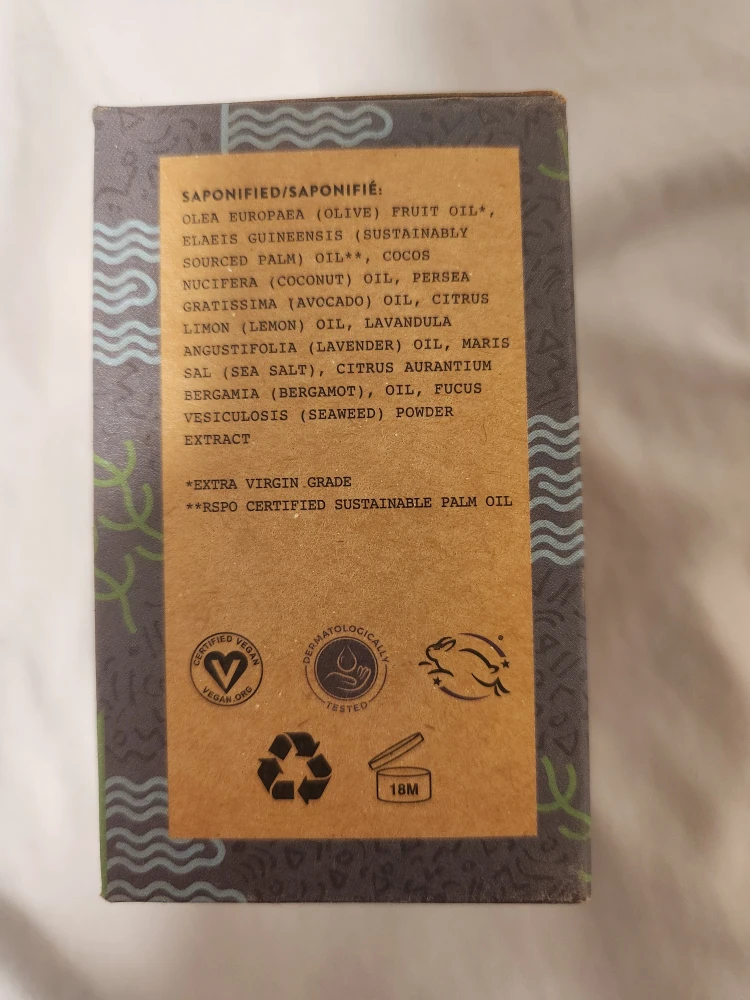 Crate 61 Seaweed & Sea Salt Soap - 3 Bars 🥕 - photo 2