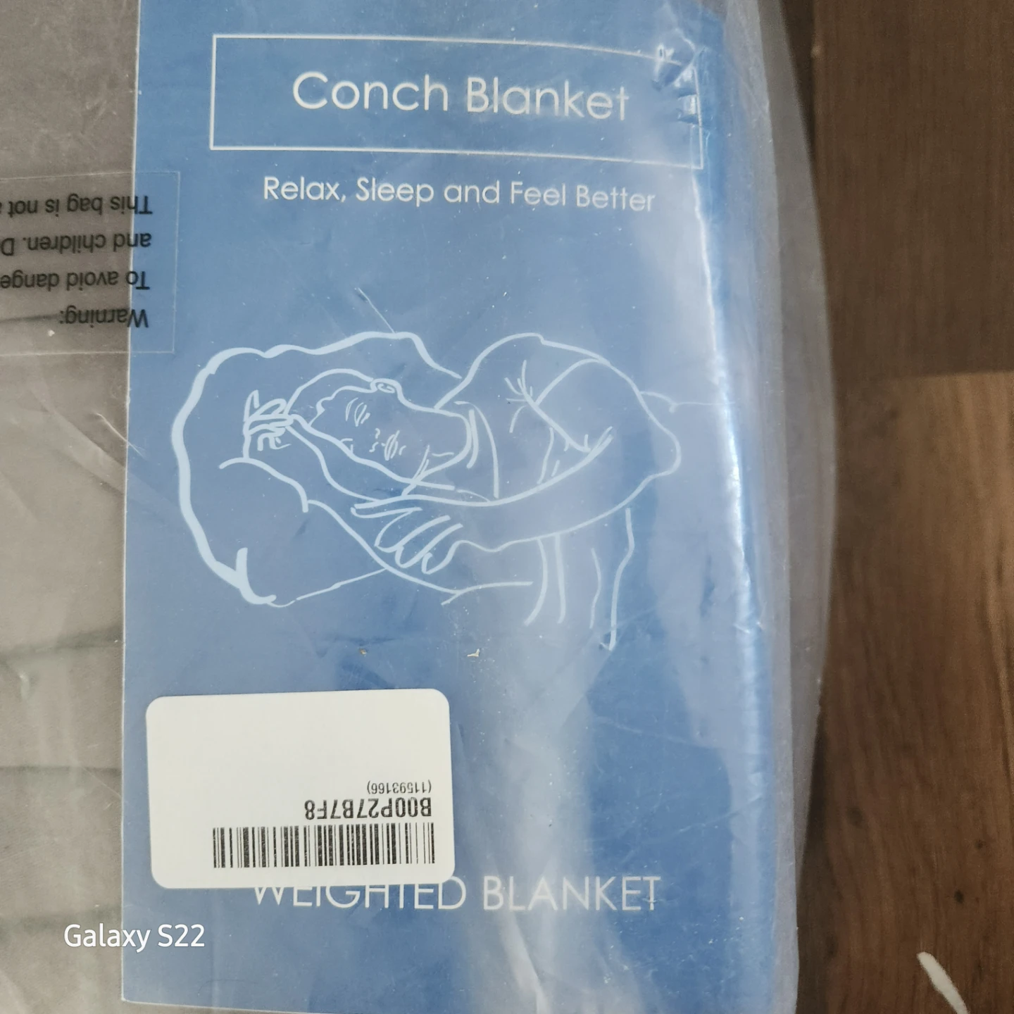 Moving Sale- Sleep Better Consh Weighted Blanket - photo 2