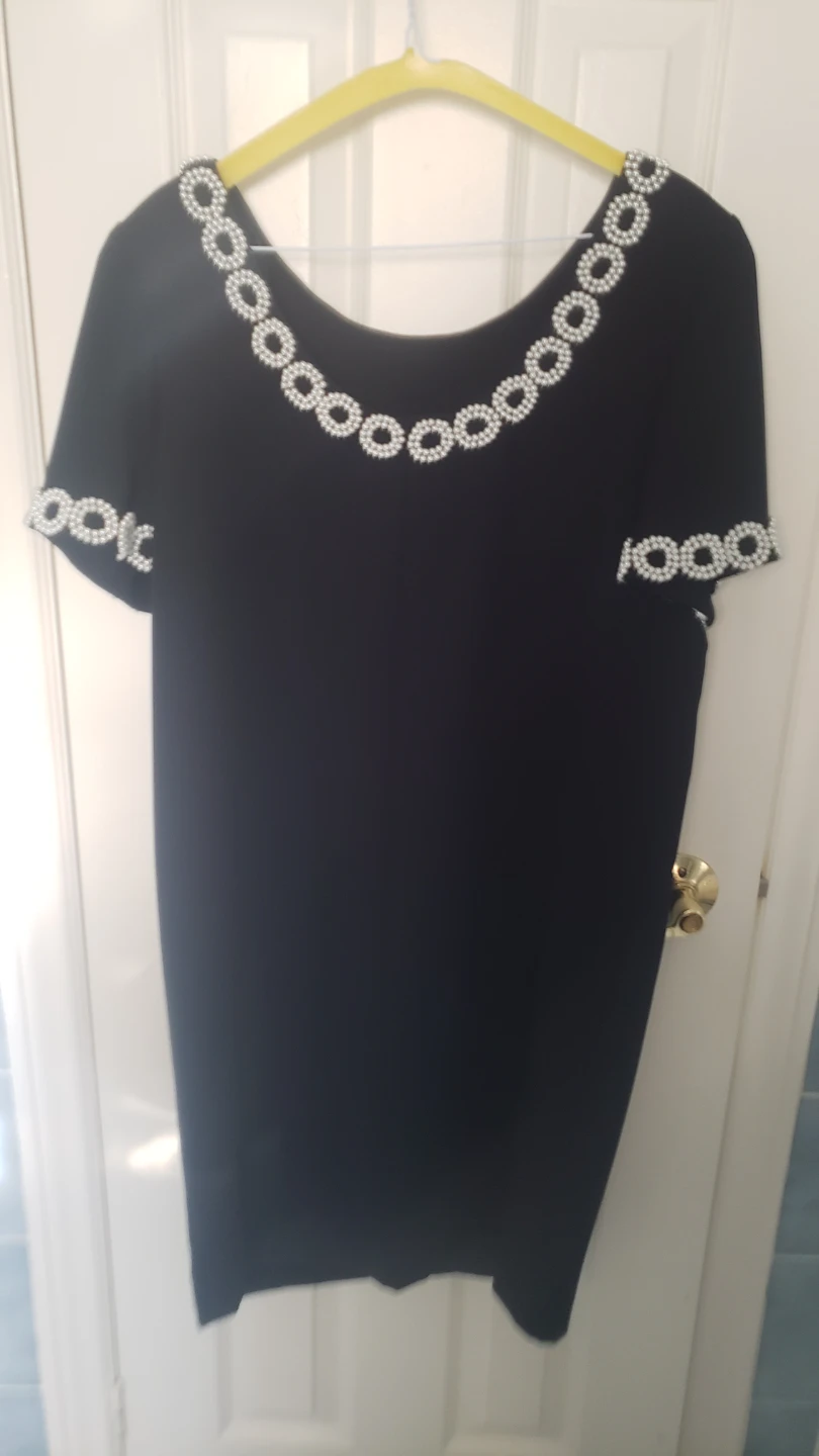 Black Beaded Dress