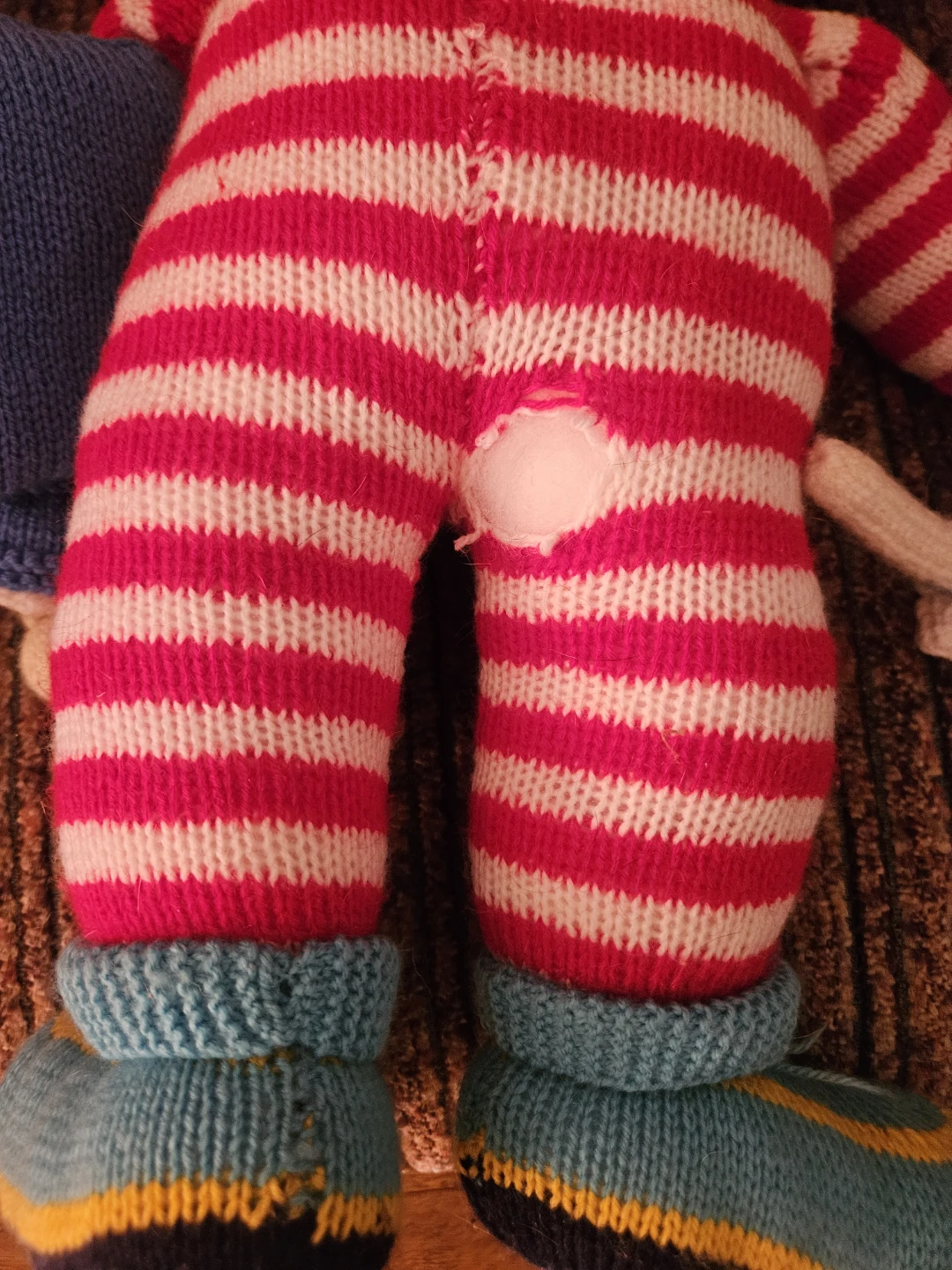 Knitted Clown Doll with Accessories - photo 5