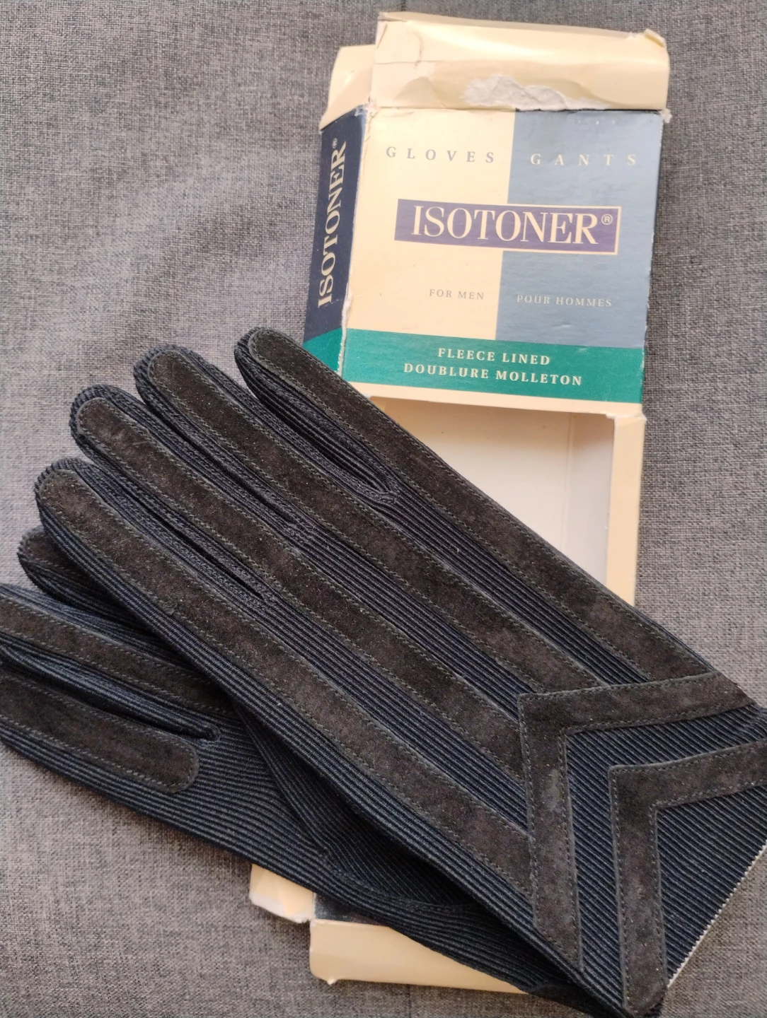 🥕Isotoner Fleece Lined Gloves for Men - photo 2