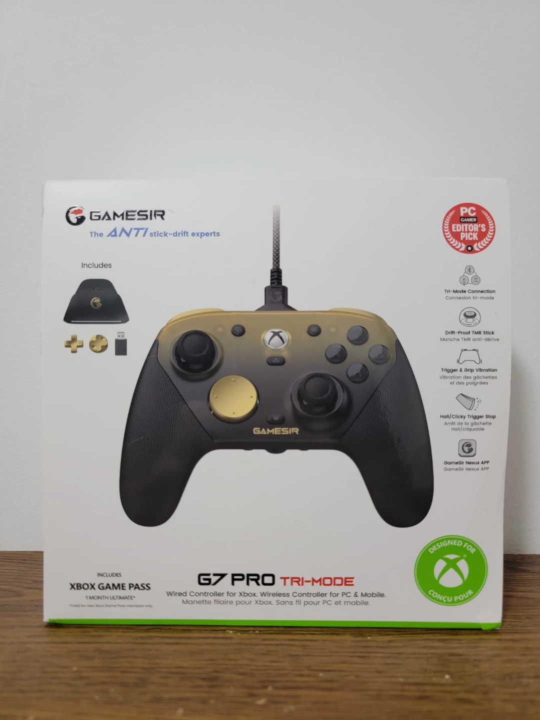Gamesir g7 pro controller gold edition