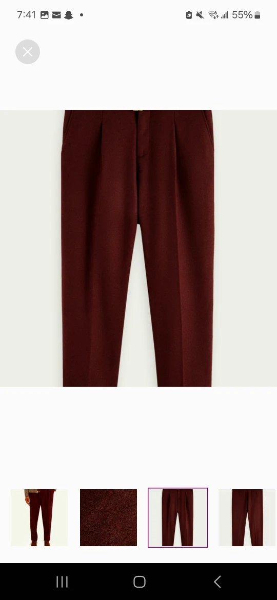 NEW Men's Scotch & Soda Tailored Pants 🏆