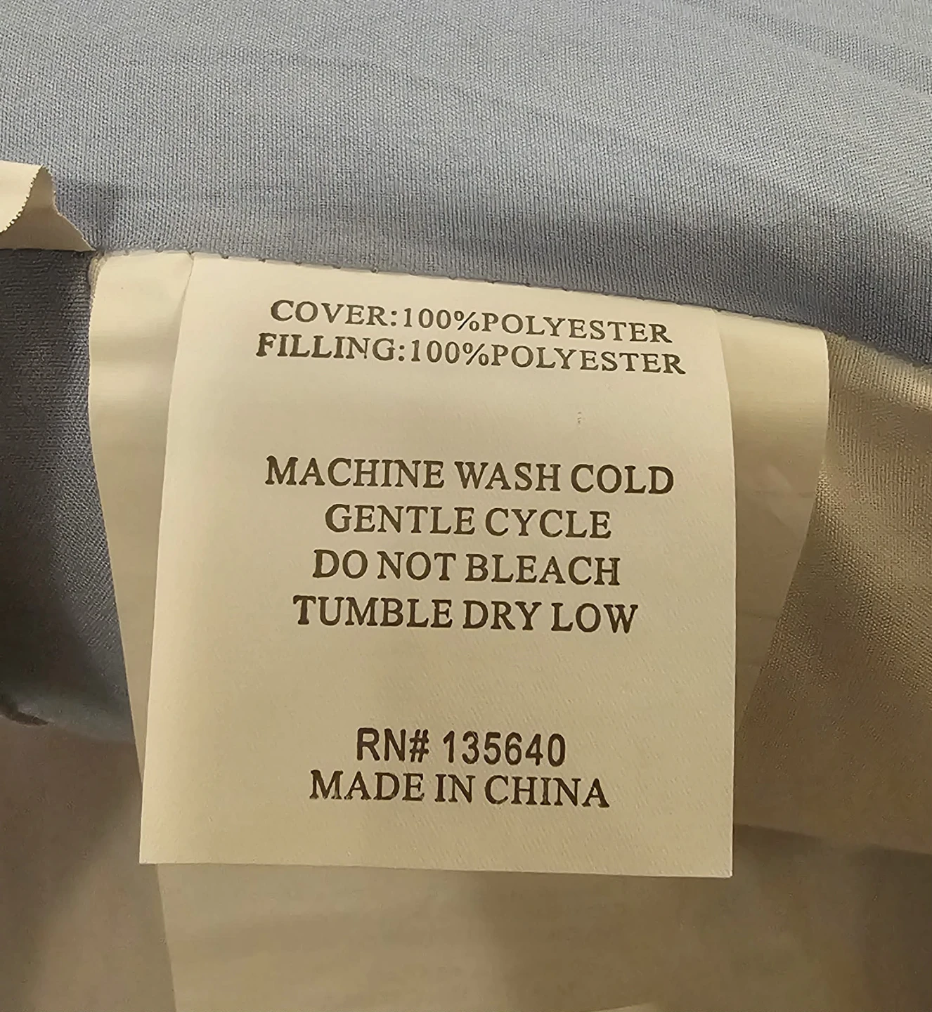 Blue and White Rectangle Decorative Pillow - photo 4