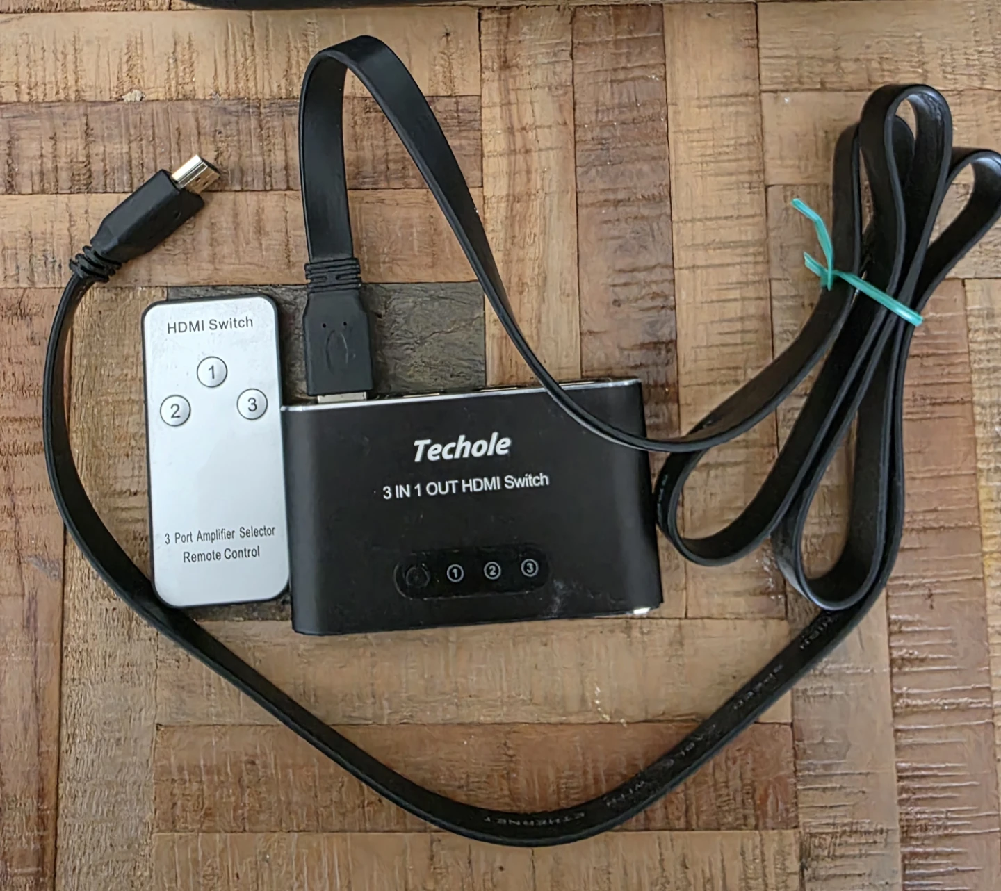 Techole 3-in-1-out HDMI Switch with Remote