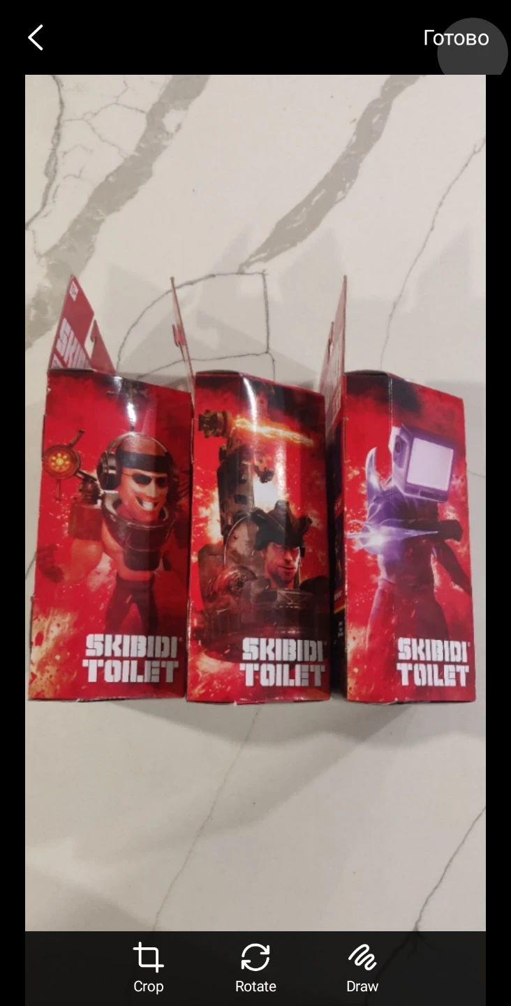 Skibidi Toilet Action Figures - Set of 3 - photo 3