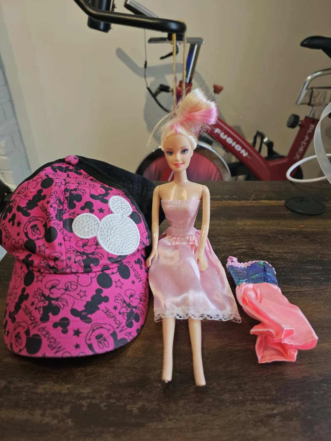 Disney stuff-Mickey Mouse Cap and Doll - photo 2