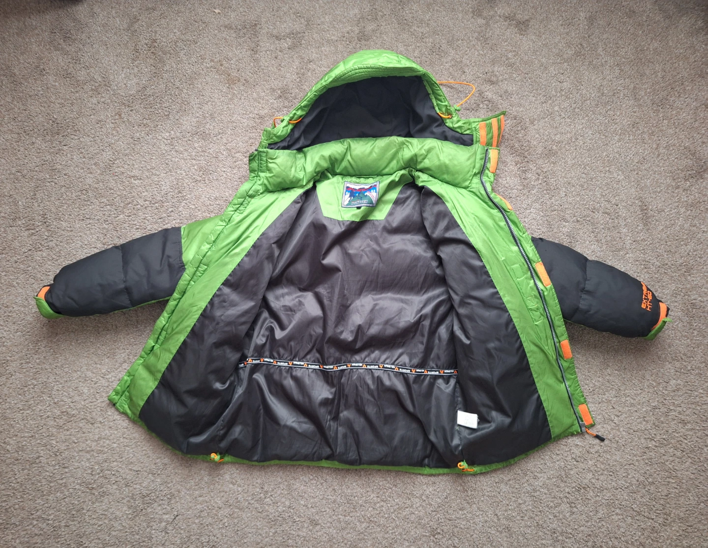 Extreme HT60 Boys Green Hooded Winter Jacket - photo 2