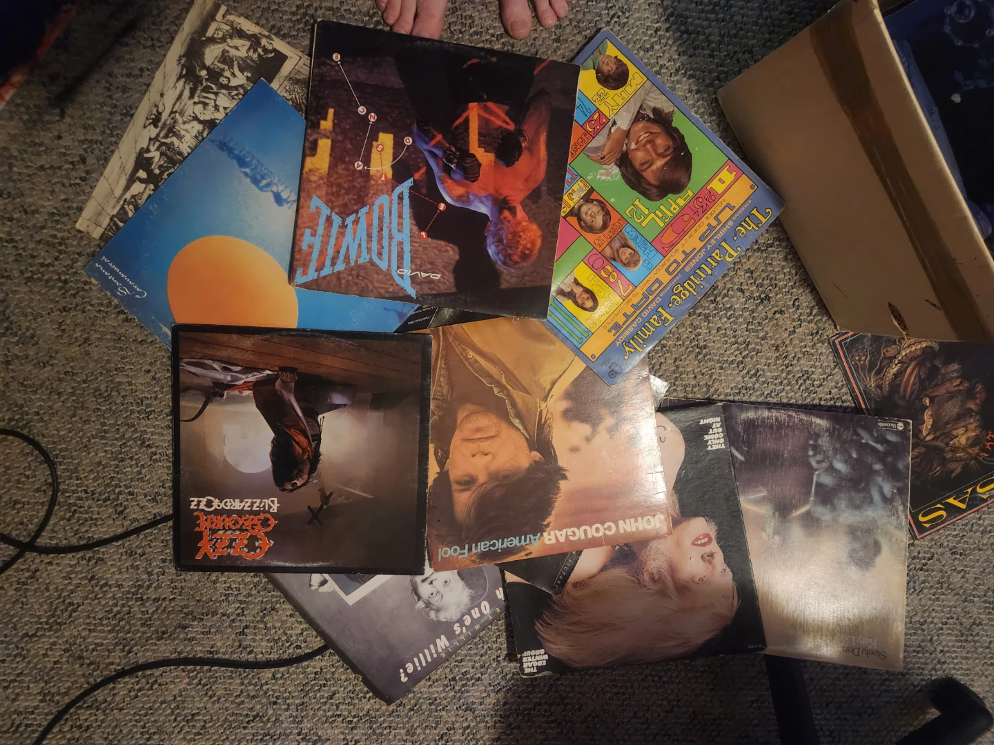 Assorted Vinyl Records Collection