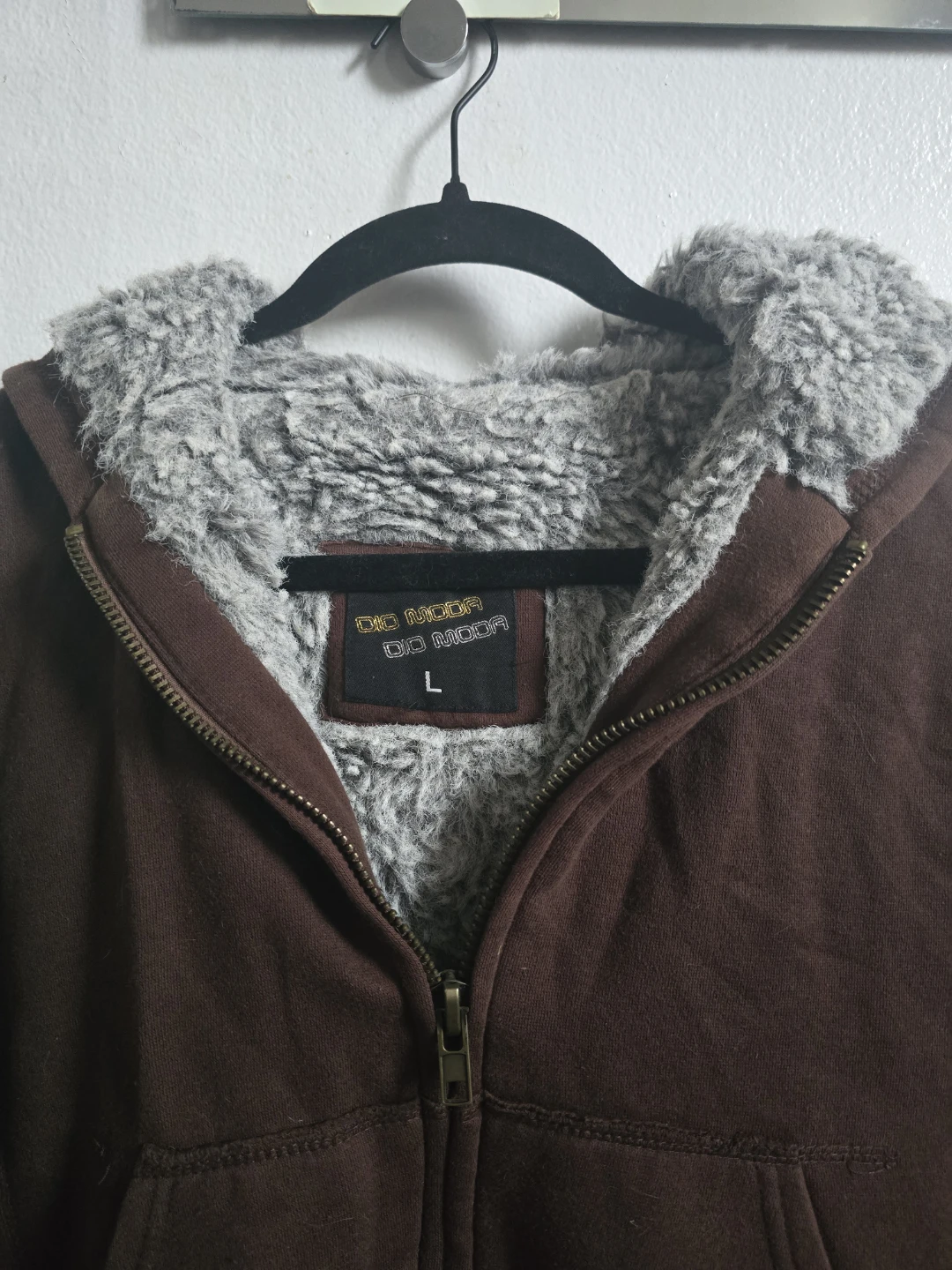 Zip-Up Hoodie with Faux Fur Lining - photo 3