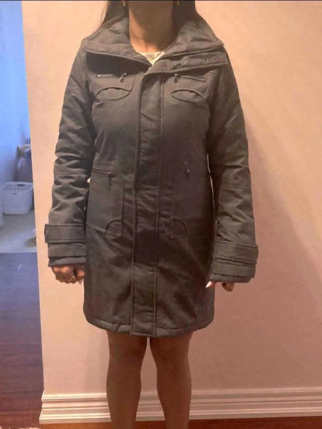TNA Grey Parka - XS - photo 5