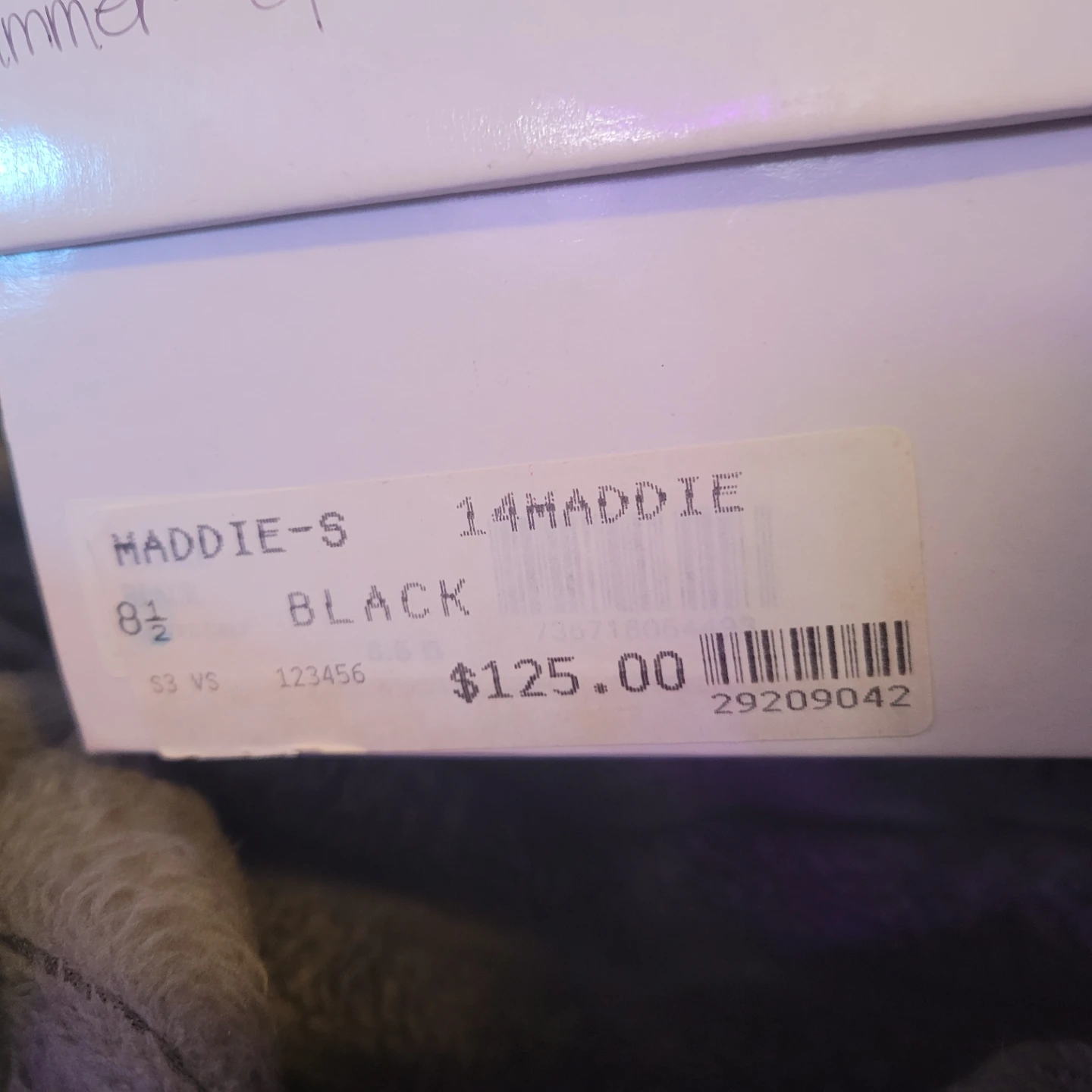 VS MADDIE-S Black Heel Mules Size 8.5 - photo 4