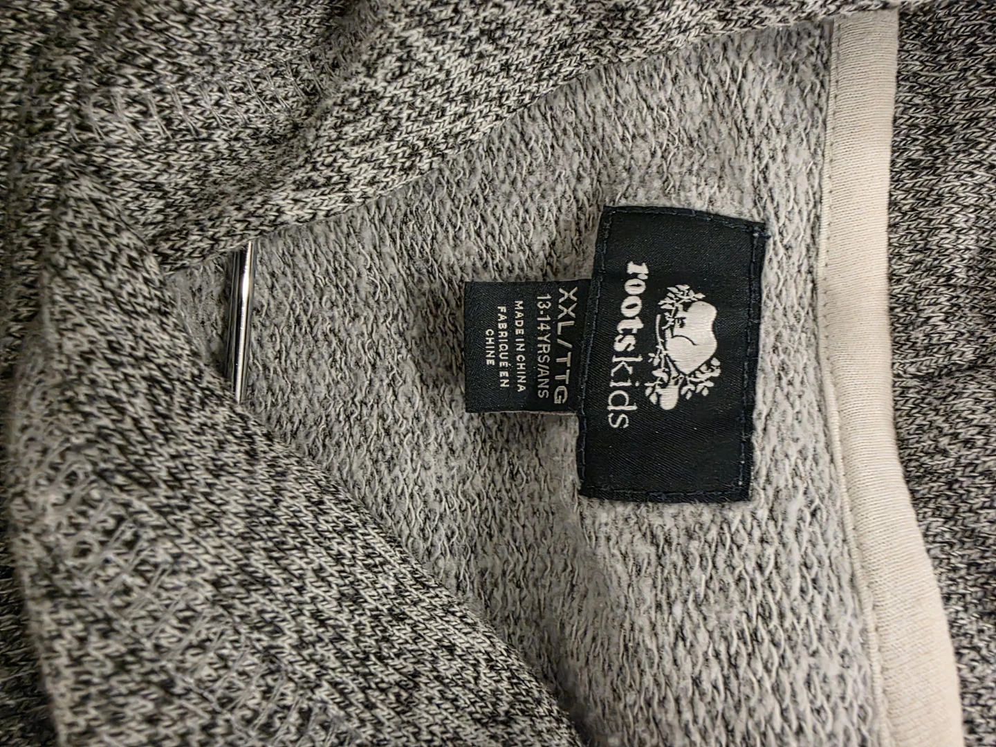 Roots Kids Hoodie XX-Large Grey - photo 4